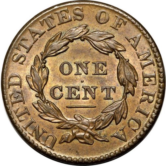1 цент 1827, США, США