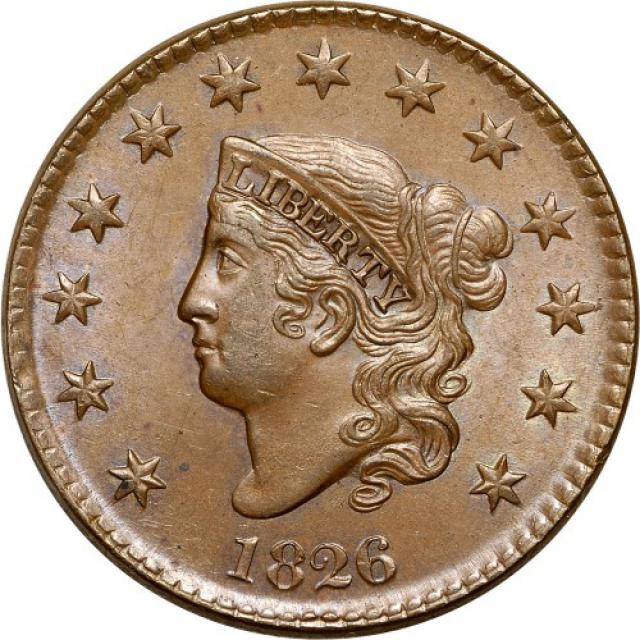 1 цент 1826, США, США