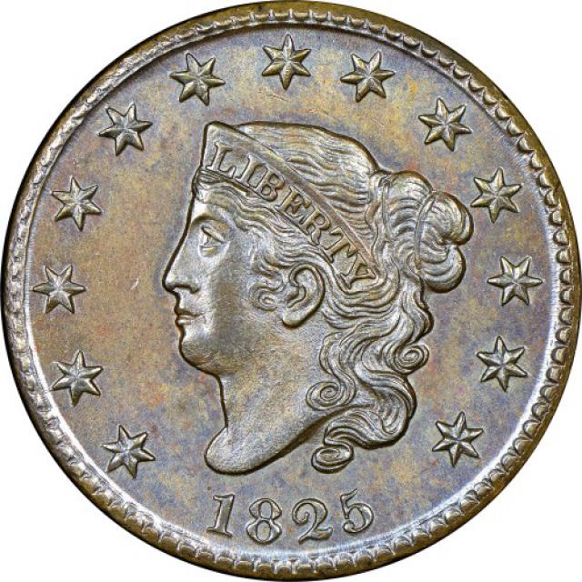 1 цент 1825, США, США