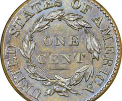 1 цент 1825, США, США