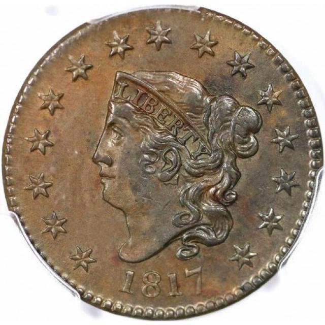 1 цент 1817, США, США