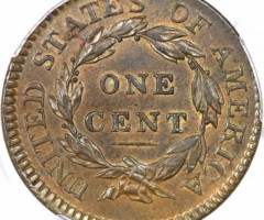 1 цент 1817, США, США