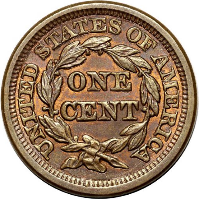 Монета Liberty Head Cent, 1 цент 1848, США, США