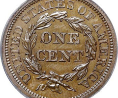 Монета Liberty Head Cent, 1 цент 1846, США, США