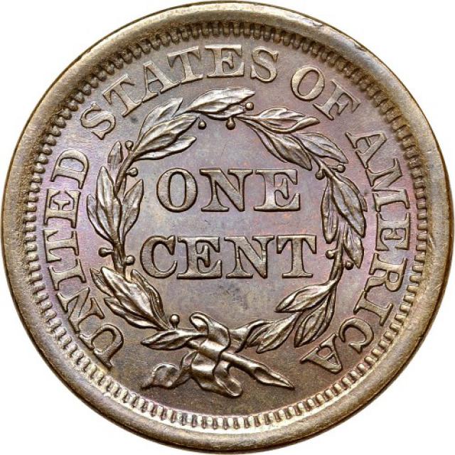 Монета Liberty Head Cent, 1 цент 1843, США, США
