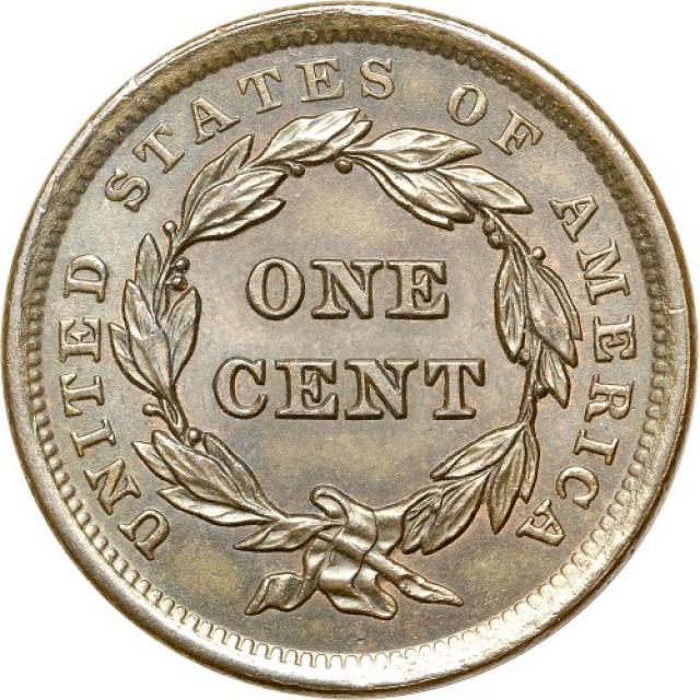 Монета Liberty Head Cent, 1 цент 1842, США, США
