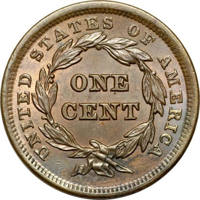Монета Liberty Head Cent, 1 цент 1841, США, США