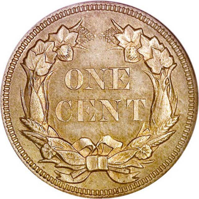 Монета Flying Eagle Cent, 1 цент 1858, США, США