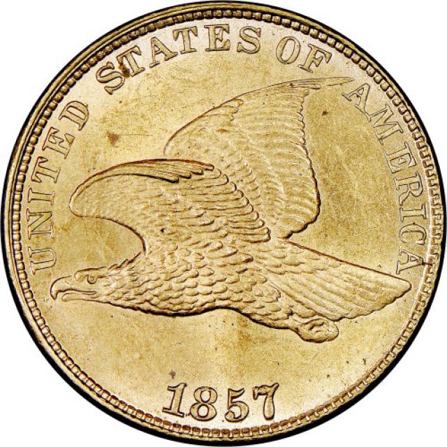 Монета Flying Eagle Cent, 1 цент 1857, США, США