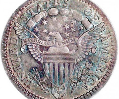 Монета Draped Bust Half Dime, ½ дайма 1800, США, США
