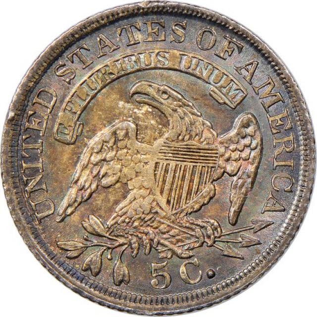 Монета Liberty Cap Half Dime, 5 центів 1836, США, США