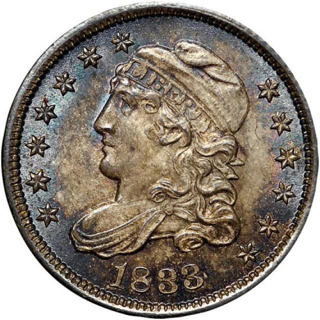 Монета Liberty Cap Half Dime, 5 центів 1833, США, США