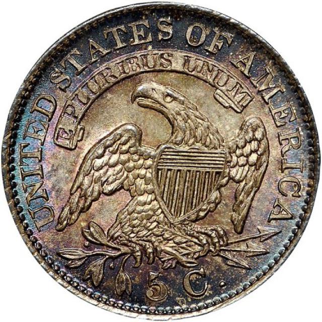 Монета Liberty Cap Half Dime, 5 центів 1833, США, США