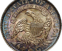 Монета Liberty Cap Half Dime, 5 центів 1833, США, США