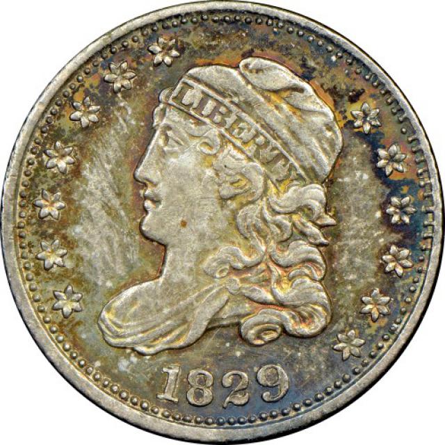 Монета Liberty Cap Half Dime, 5 центів 1829, США, США