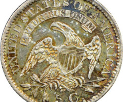 Монета Liberty Cap Half Dime, 5 центів 1829, США, США