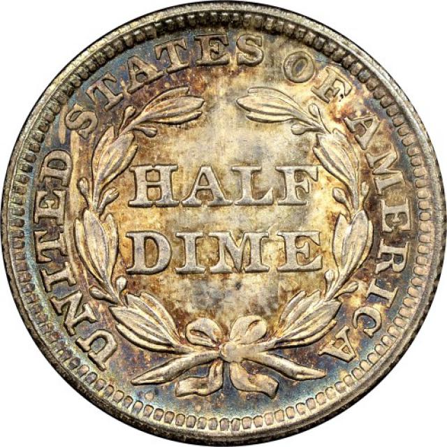 Монета Seated Liberty Half Dime, ½ дайма 1851, США, США