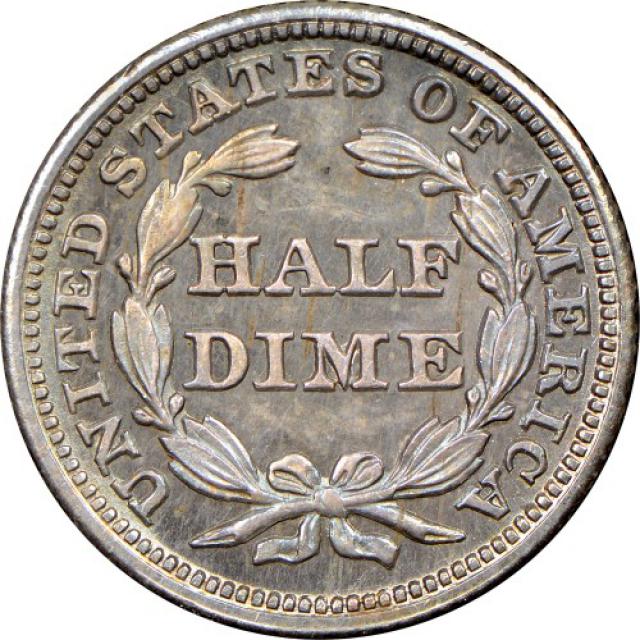 Монета Seated Liberty Half Dime, ½ дайма 1850, США, США