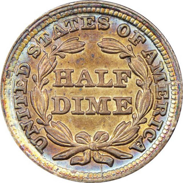 Монета Seated Liberty Half Dime, ½ дайма 1849, США, США