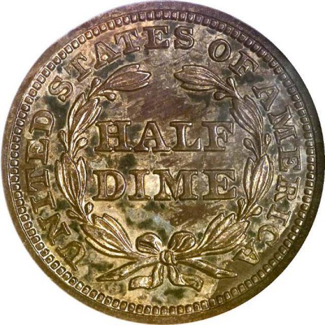 Монета Seated Liberty Half Dime, ½ дайма 1846, США, США