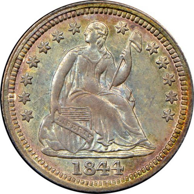Монета Seated Liberty Half Dime, ½ дайма 1844, США, США
