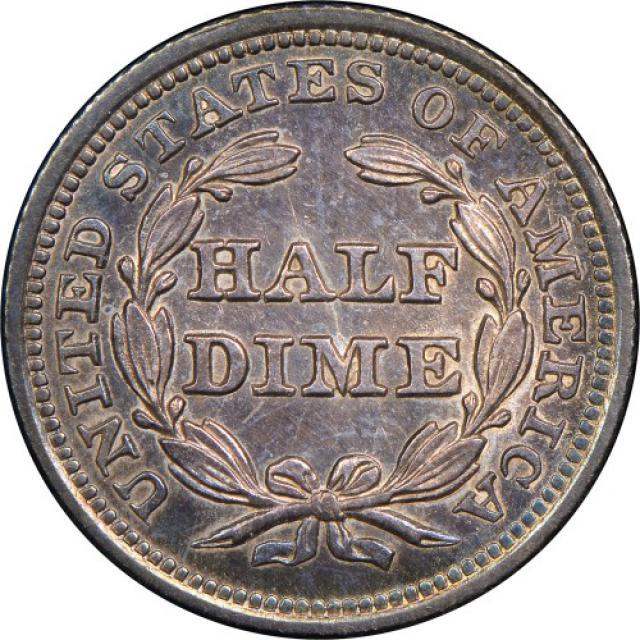 Монета Seated Liberty Half Dime, ½ дайма 1843, США, США