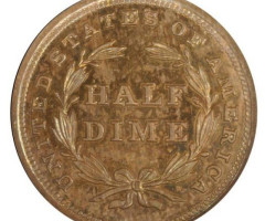 Монета Seated Liberty Half Dime, ½ дайма 1840, США, США