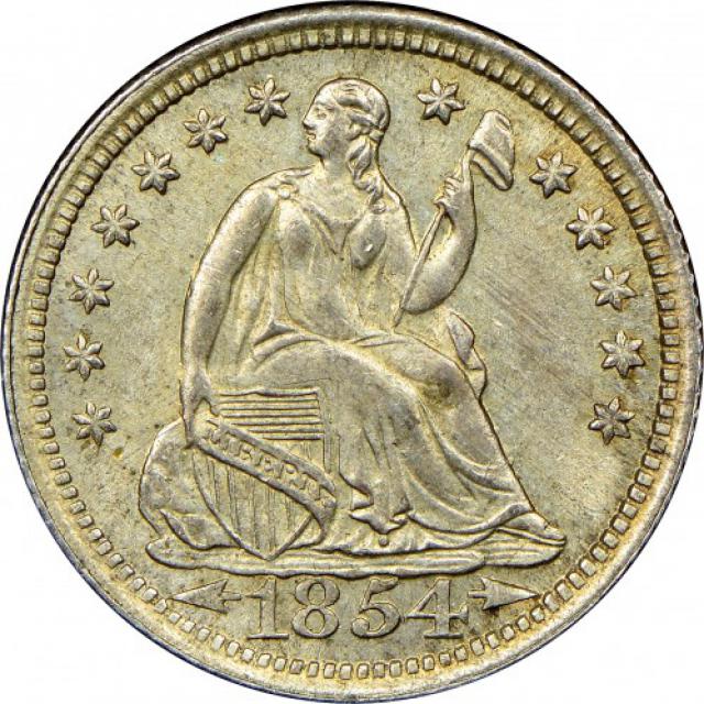 Монета Seated Liberty Half Dime, ½ дайма 1854, США, США
