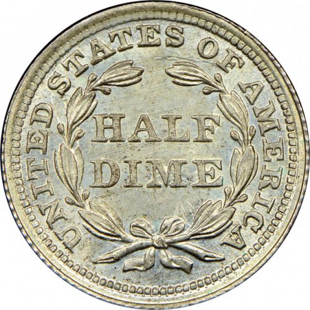 Монета Seated Liberty Half Dime, ½ дайма 1854, США, США