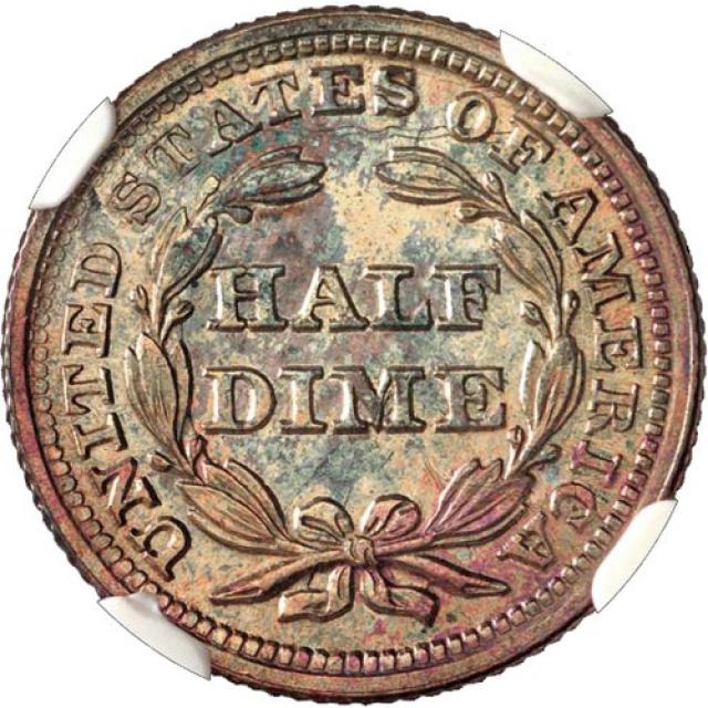 Монета Seated Liberty Half Dime, ½ дайма 1853, США, США