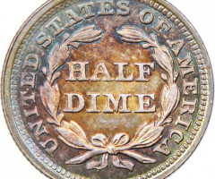 Монета Seated Liberty Half Dime, ½ дайма 1859, США, США