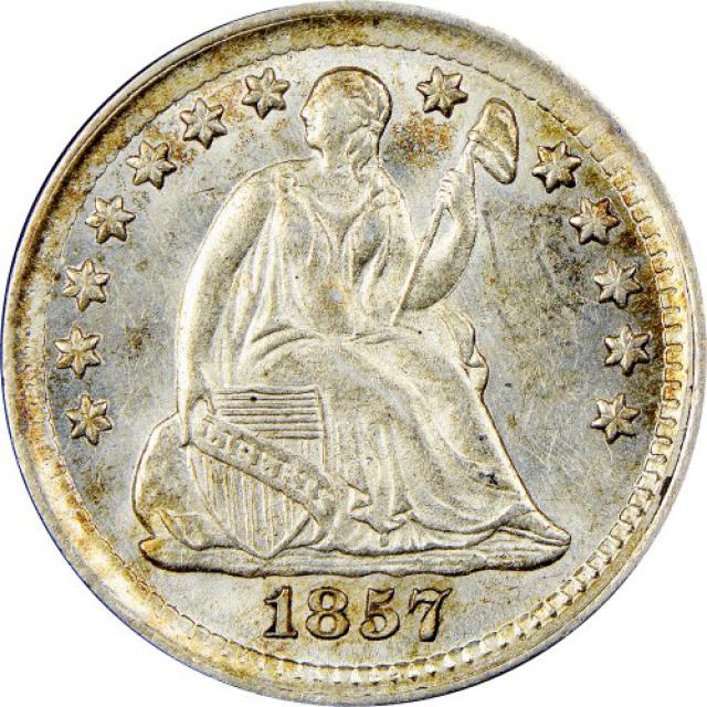 Монета Seated Liberty Half Dime, ½ дайма 1857, США, США