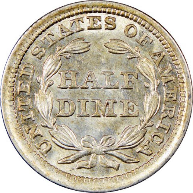 Монета Seated Liberty Half Dime, ½ дайма 1857, США, США