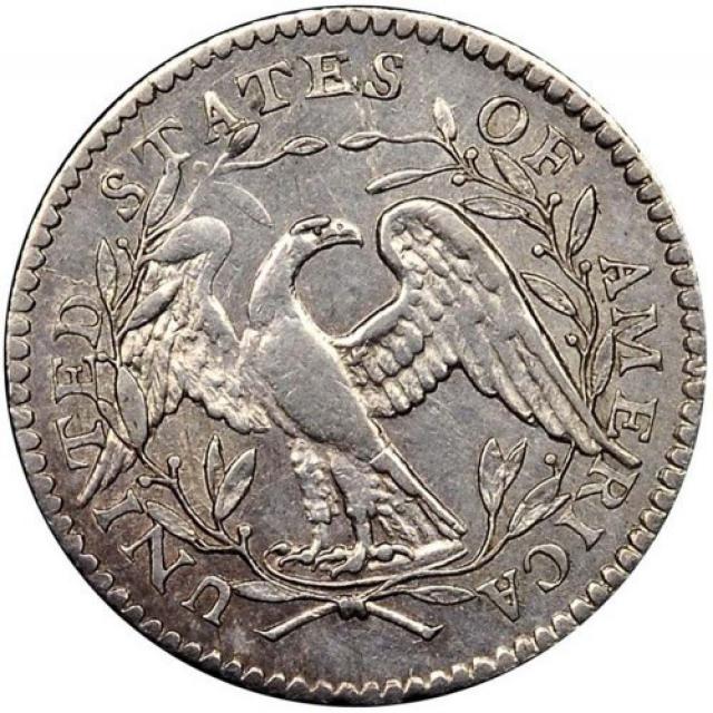Монета Flowing Hair Half Dime, 1 дайм 1795, США, США