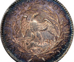 Монета Draped Bust Dime, 1 дайм 1796, США, США