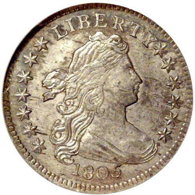 Монета Draped Bust Dime, 1 дайм 1805, США, США