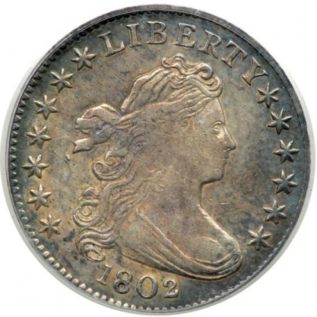 Монета Draped Bust Dime, 1 дайм 1802, США, США
