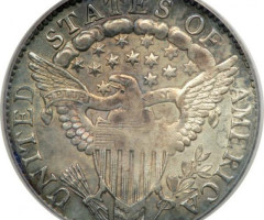 Монета Draped Bust Dime, 1 дайм 1802, США, США