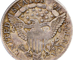 Монета Draped Bust Dime, 1 дайм 1801, США, США
