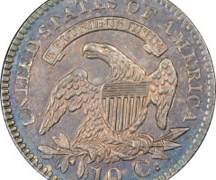 Монета Liberty Cap Dime, 10 центів 1825, США, США
