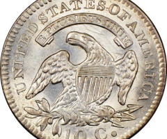 Монета Liberty Cap Dime, 10 центів 1820, США, США