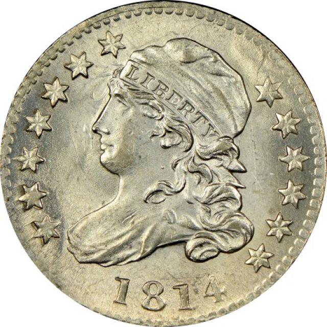Монета Liberty Cap Dime, 10 центів 1814, США, США