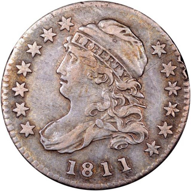 Монета Liberty Cap Dime, 10 центів 1811, США, США