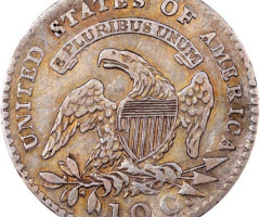 Монета Liberty Cap Dime, 10 центів 1811, США, США