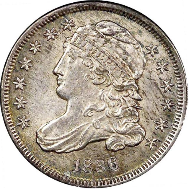 Монета Liberty Cap Dime, 10 центів 1836, США, США