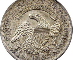Монета Liberty Cap Dime, 10 центів 1836, США, США