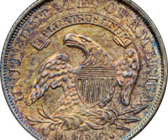 Монета Liberty Cap Dime, 10 центів 1835, США, США
