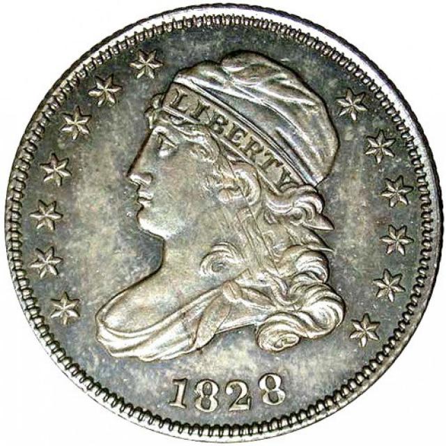 Монета Liberty Cap Dime, 10 центів 1828, США, США