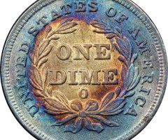 Монета Seated Liberty Dime, 1 дайм 1838, США, США