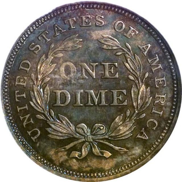 Монета Seated Liberty Dime, 1 дайм 1837, США, США